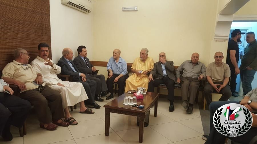 إفطار الذي أقيم في ديوان عشيرة الجرآر في عمان ٢٠١٩